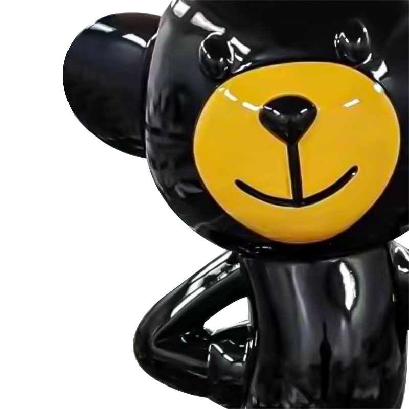 Creative Monkey Sculpture: Handgjord konstnärlig staty för modern heminredning Creative Monkey Sculpture: Handgjord konstnärlig staty för modern heminredning