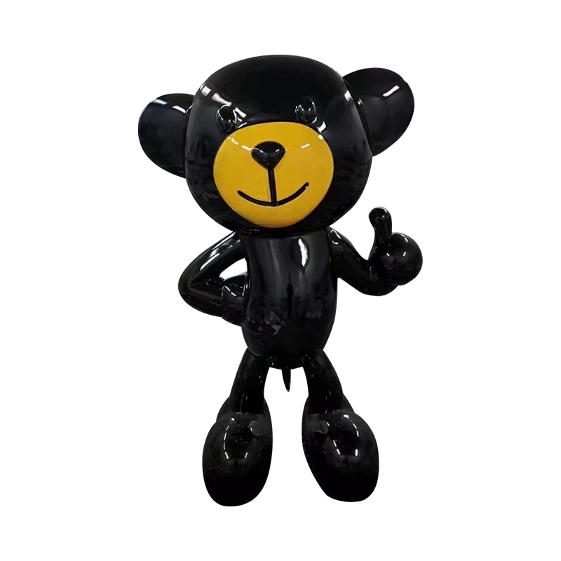 Creative Monkey Sculpture: Handgjord konstnärlig staty för modern heminredning Creative Monkey Sculpture: Handgjord konstnärlig staty för modern heminredning